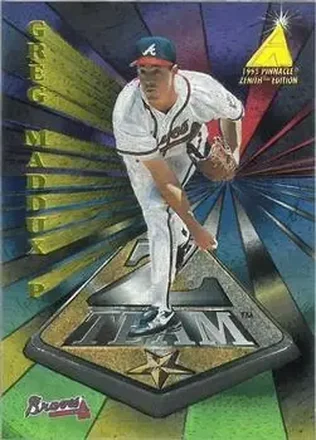 1995 Zenith #8 Z-Team Greg Maddux