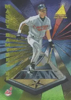 1995 Zenith - Z-Team #10 - Manny Ramirez - Cleveland Indians - Front 1995 Zenith - Z-Team #10 - Manny Ramirez - Cleveland Indians - Front