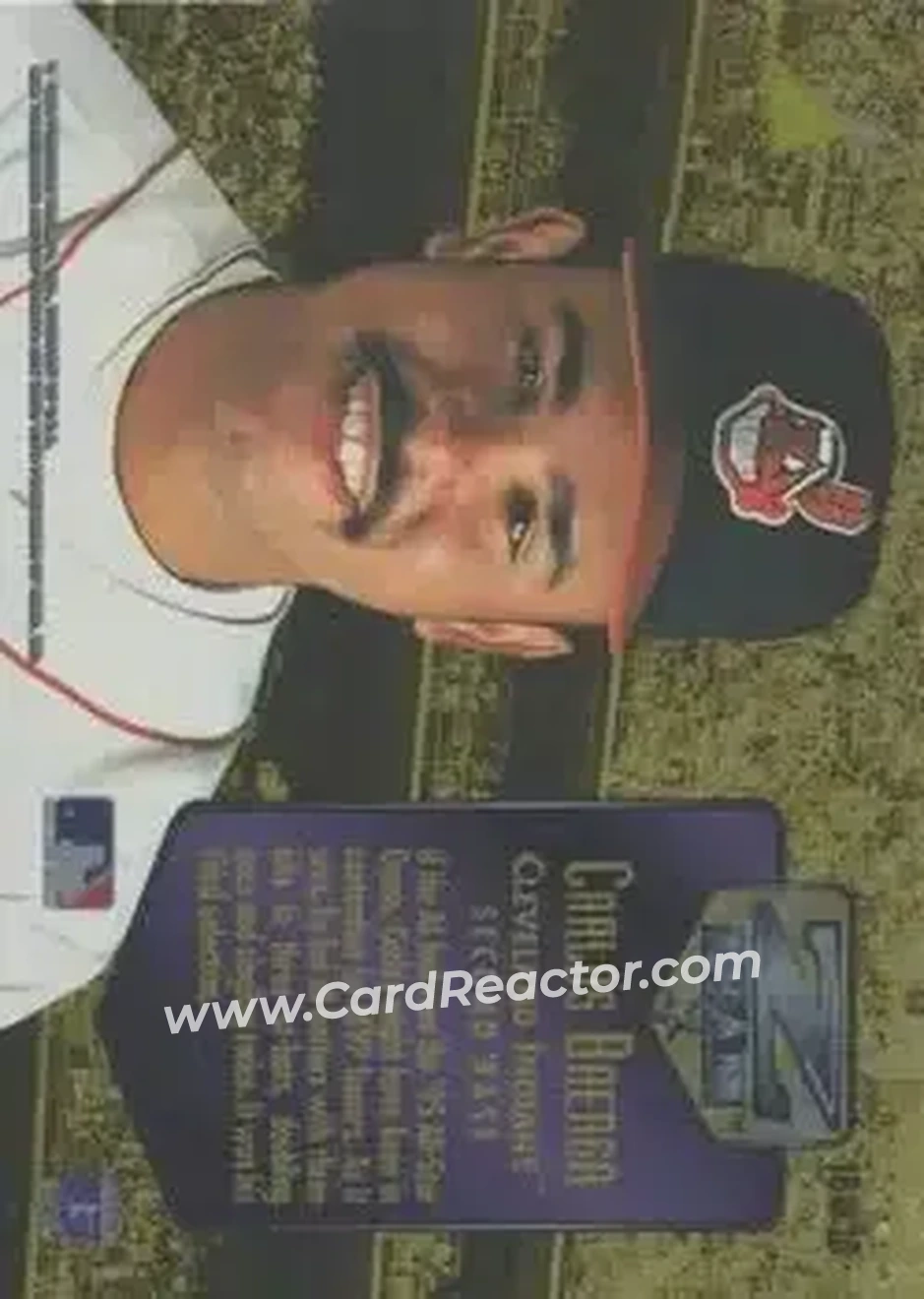 Back of Carlos Baerga
