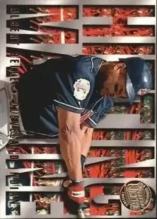 1995 Ultra #2 Hitting Machines Gold Medallion Albert Belle