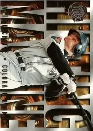 1995 Ultra #3 Hitting Machines Gold Medallion Dante Bichette