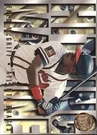 1995 Ultra #8 Hitting Machines Gold Medallion Fred McGriff