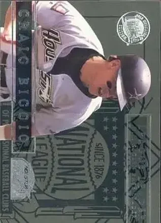 1995 Ultra #7 League Leaders Gold Medallion Craig Biggio
