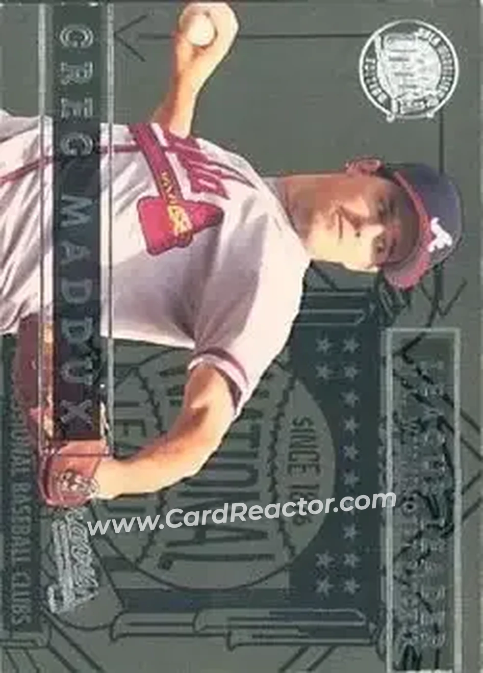 Front of Greg Maddux