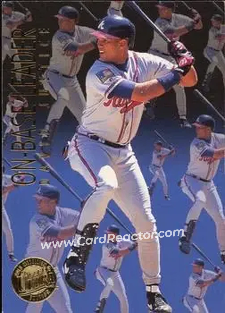 Front of David Justice