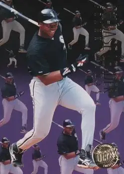 1995 Ultra - On-Base Leaders Gold Medallion #10 - Frank Thomas - Chicago White Sox