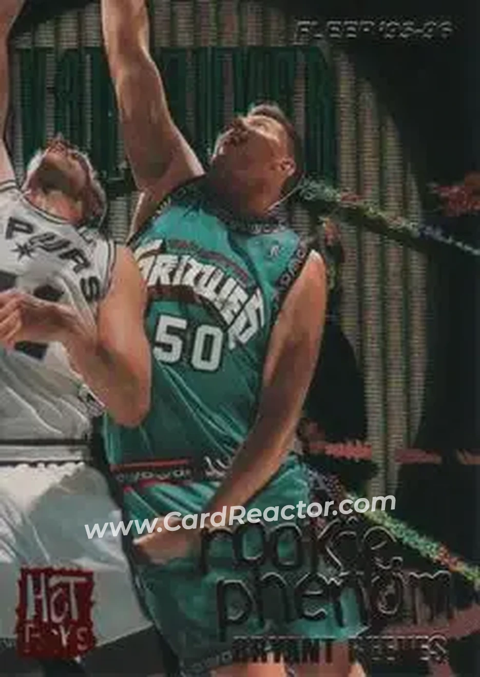 Front of Bryant Reeves