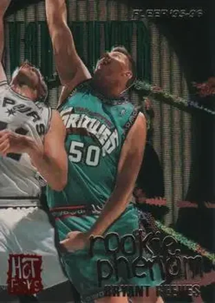1995-96 Fleer European #493 Hot Packs Bryant Reeves