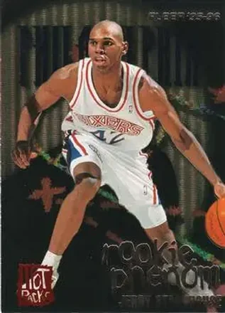 1995-96 Fleer European #496 Hot Packs Jerry Stackhouse