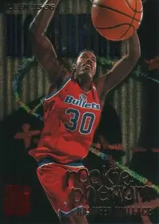 1995-96 Fleer European #499 Hot Packs Rasheed Wallace