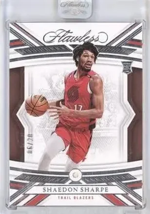 2022-23 Panini Flawless #2 Shaedon Sharpe