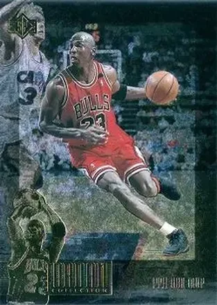 1995-96 SP #JC18 The Jordan Collection Michael Jordan