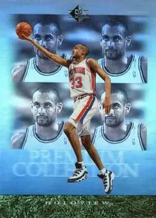 1995-96 SP #10 Premium Collection Holoview Grant Hill