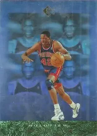 1995-96 SP #11 Premium Collection Holoview Theo Ratliff