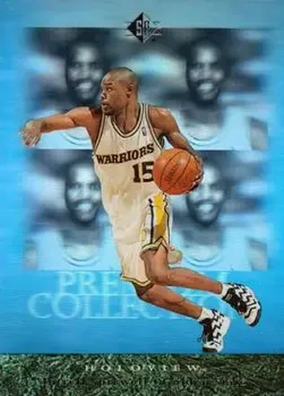 1995-96 SP #13 Premium Collection Holoview Latrell Sprewell