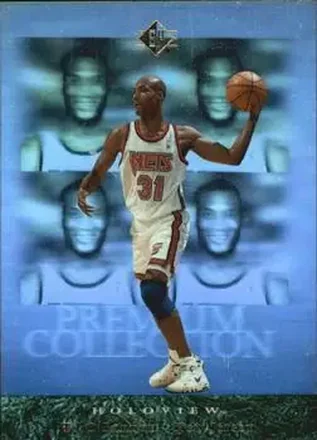 1995-96 SP #22 Premium Collection Holoview Ed O'Bannon