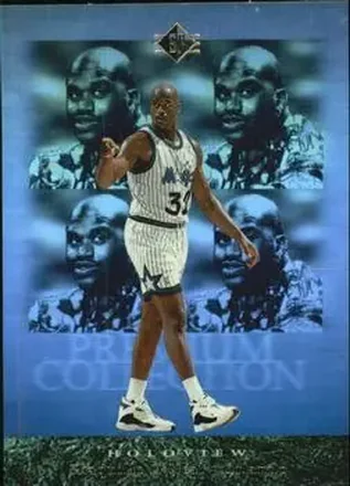 1995-96 SP #25 Premium Collection Holoview Shaquille O'Neal