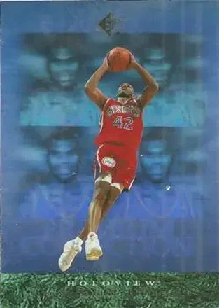 1995-96 SP #26 Premium Collection Holoview Jerry Stackhouse