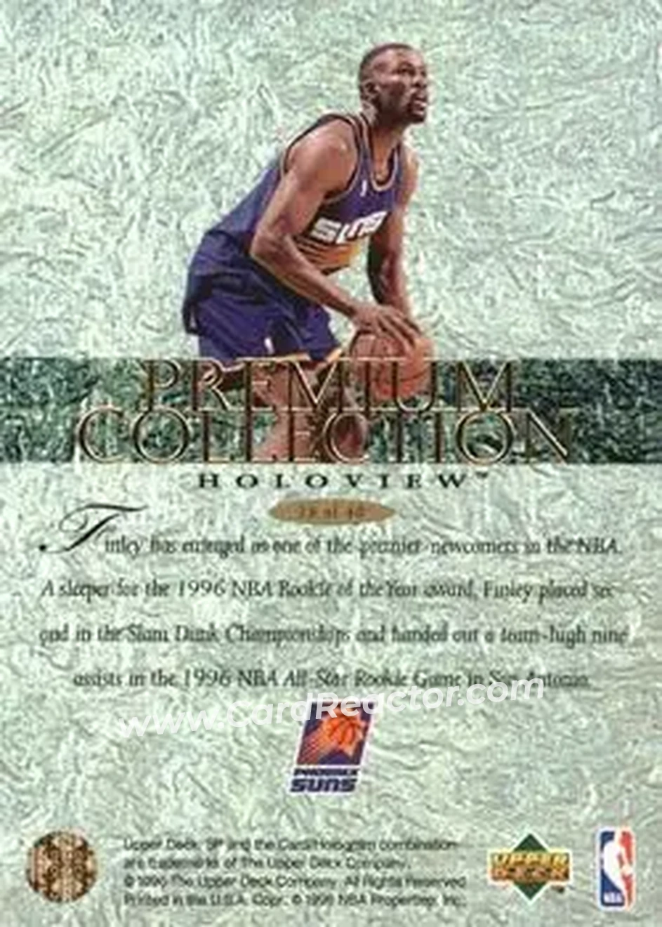 Back of Michael Finley