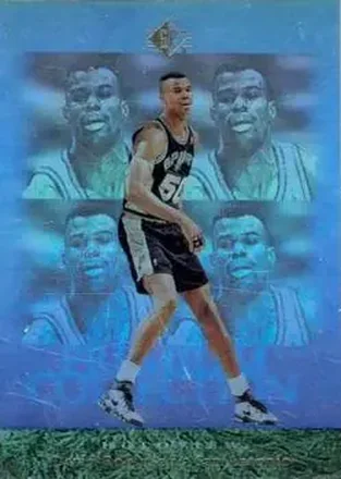 1995-96 SP #33 Premium Collection Holoview David Robinson