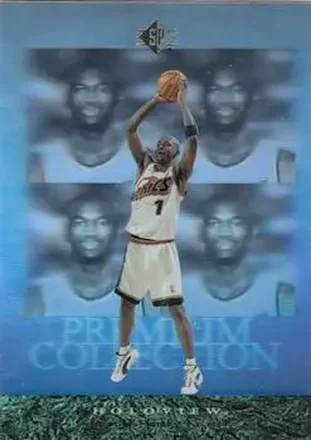 1995-96 SP #34 Premium Collection Holoview Sherell Ford
