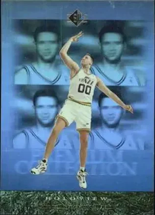 1995-96 SP #37 Premium Collection Holoview Greg Ostertag