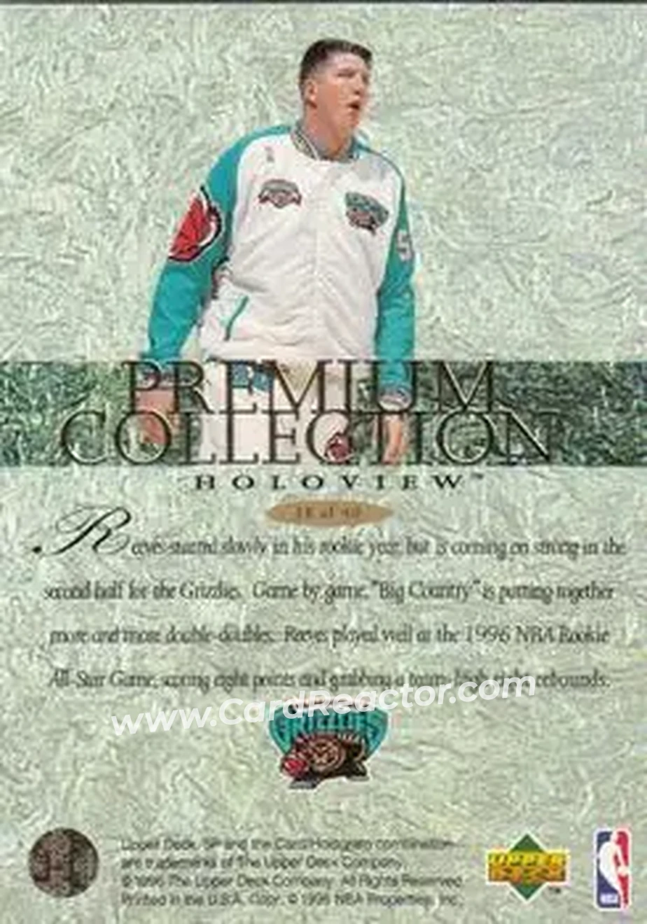 Back of Bryant Reeves