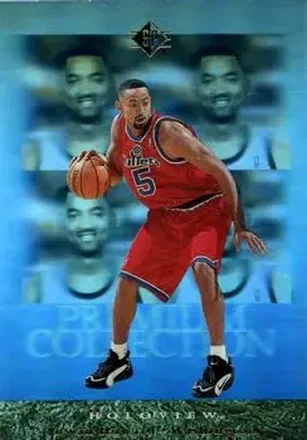 1995-96 SP #39 Premium Collection Holoview Juwan Howard