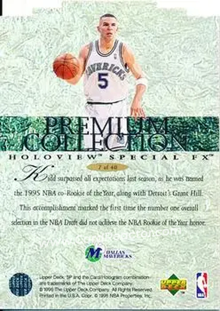 Back of Jason Kidd