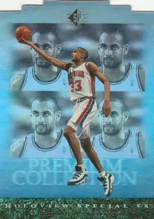 1995-96 SP #10 Premium Collection Holoview Special F/X Grant Hill