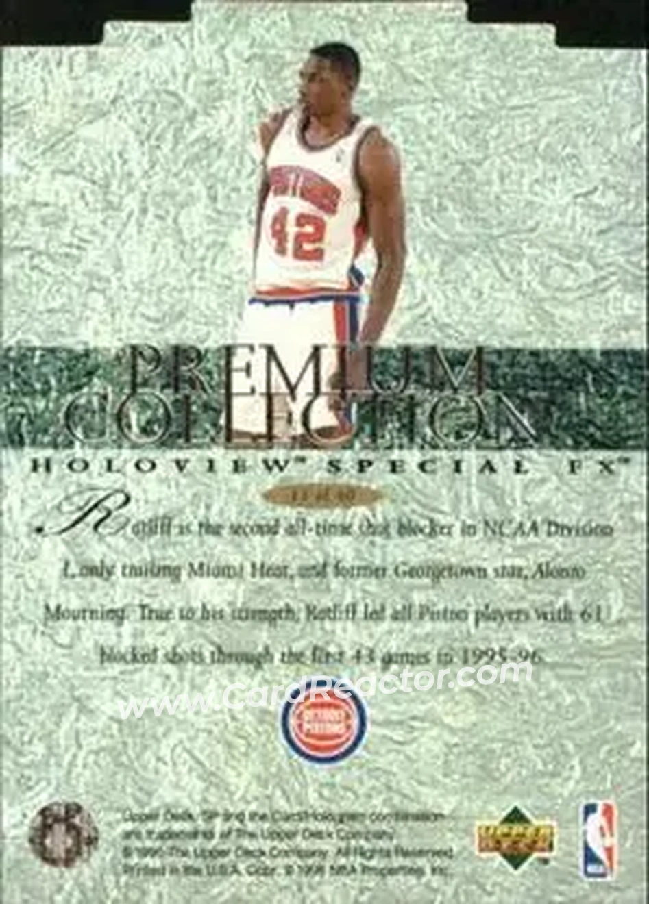 Back of Theo Ratliff