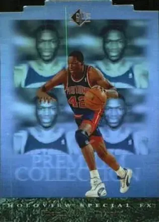 1995-96 SP #11 Premium Collection Holoview Special F/X Theo Ratliff