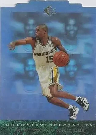 1995-96 SP #13 Premium Collection Holoview Special F/X Latrell Sprewell