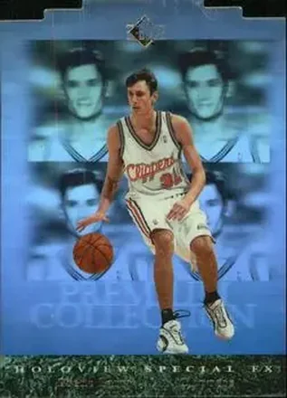 1995-96 SP #16 Premium Collection Holoview Special F/X Brent Barry
