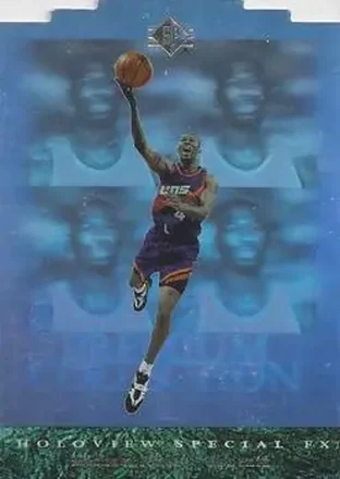 1995-96 SP #28 Premium Collection Holoview Special F/X Michael Finley