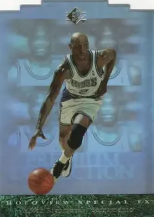 1995-96 SP #31 Premium Collection Holoview Special F/X Mitch Richmond