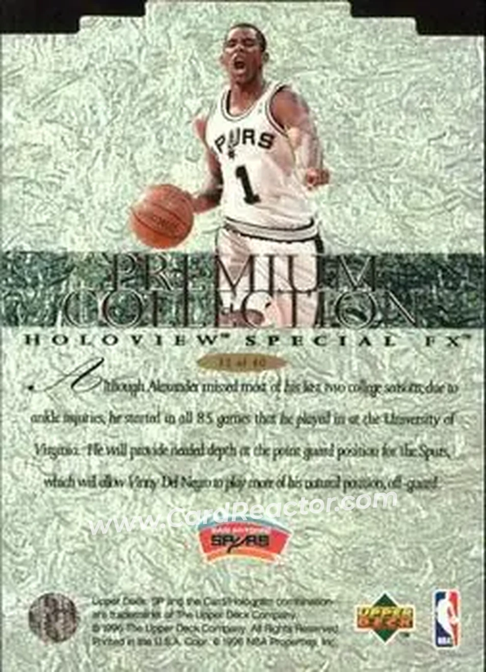 Back of Cory Alexander