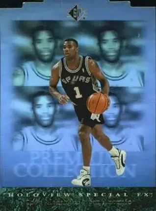 1995-96 SP #32 Premium Collection Holoview Special F/X Cory Alexander