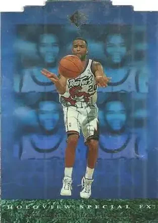 1995-96 SP #36 Premium Collection Holoview Special F/X Damon Stoudamire