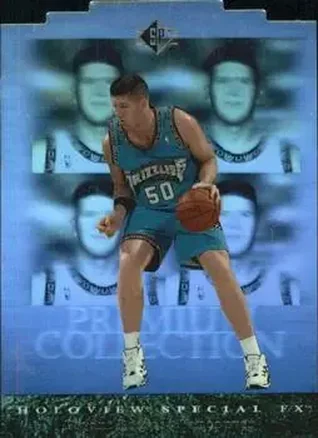 1995-96 SP #38 Premium Collection Holoview Special F/X Bryant Reeves