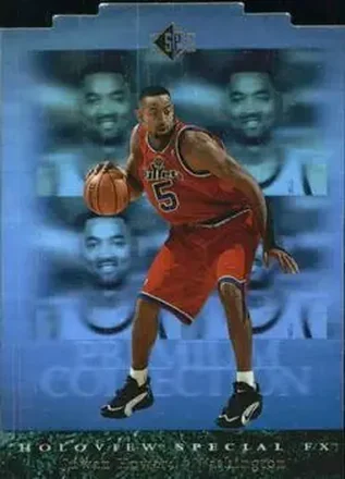 1995-96 SP #39 Premium Collection Holoview Special F/X Juwan Howard