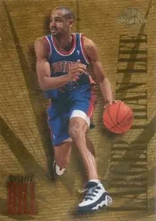 1995-96 SkyBox Premium #L3 Larger Than Life Grant Hill