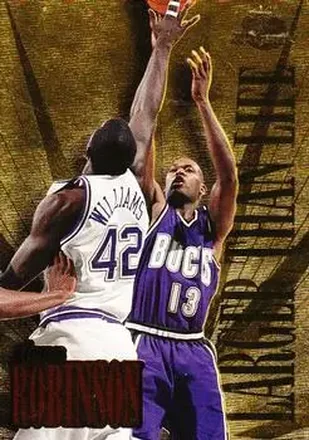 1995-96 SkyBox Premium #L5 Larger Than Life Glenn Robinson