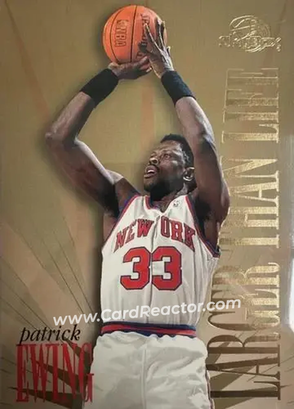 Front of Patrick Ewing