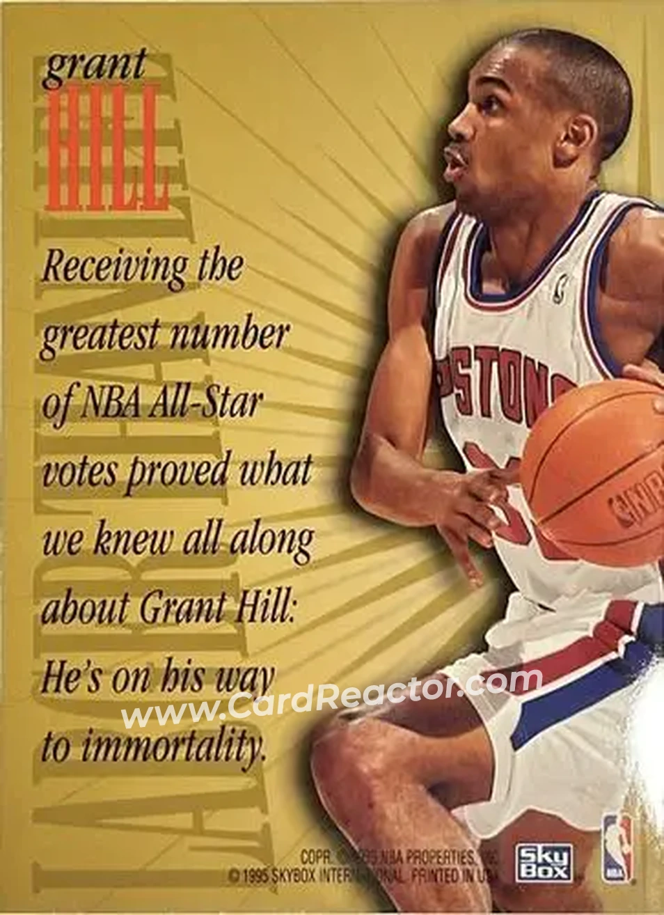 Back of Grant Hill