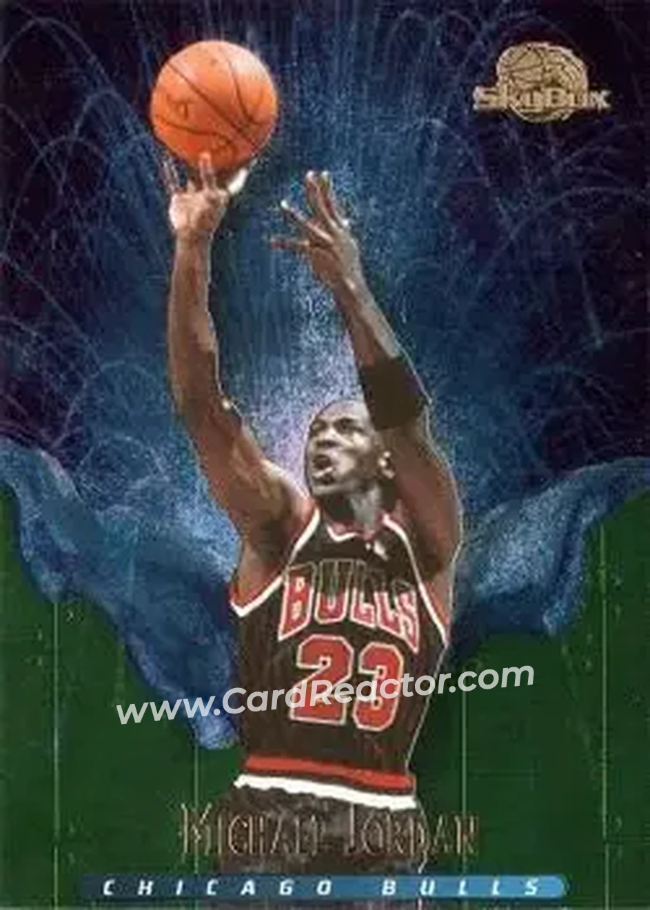 Front of Michael Jordan