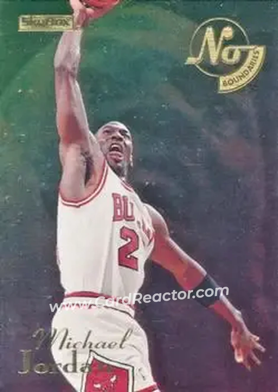 Front of Michael Jordan