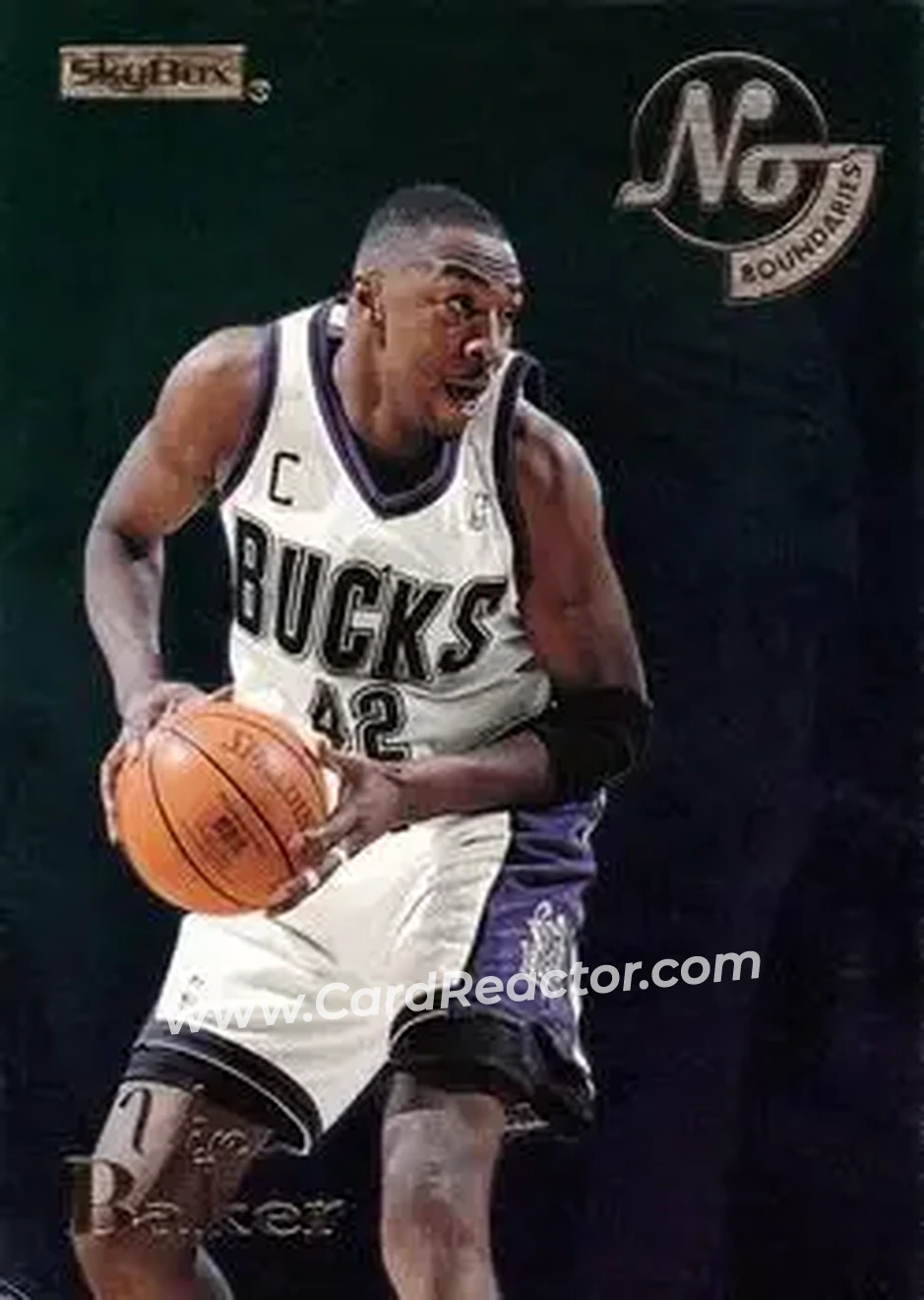 Front of Vin Baker