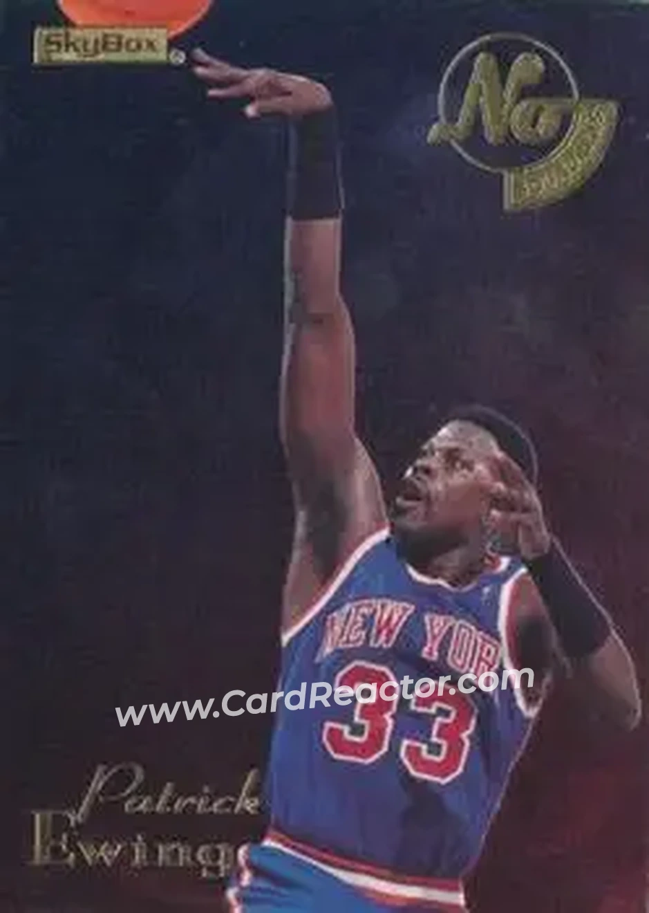Front of Patrick Ewing