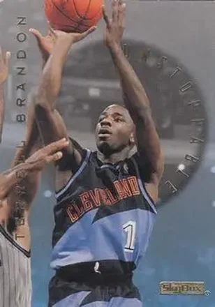 1995-96 SkyBox E-XL #5 Unstoppable Terrell Brandon
